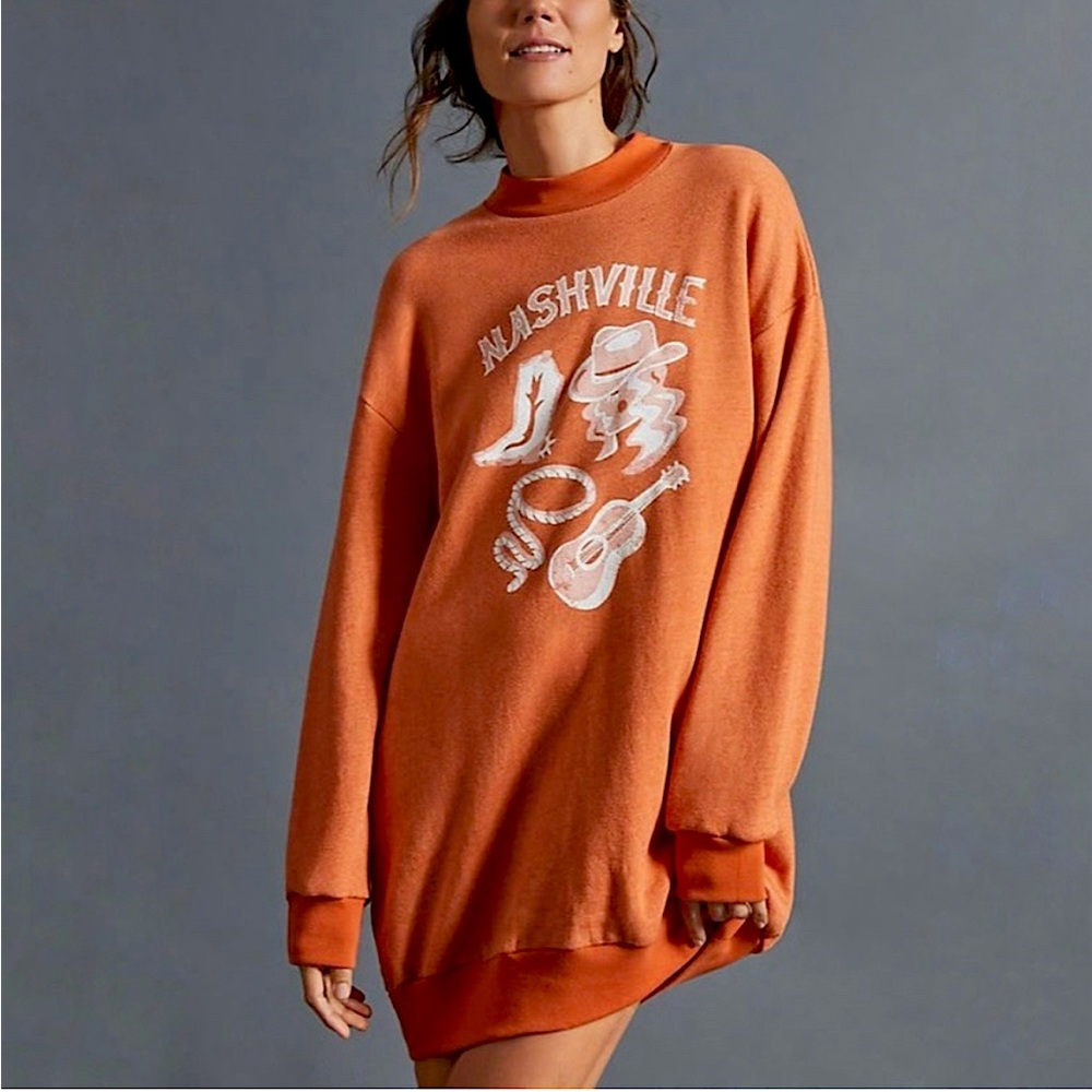 Dazey LA x Saturday Sunday for Anthropologie Nashville Oversized Sweatshirt